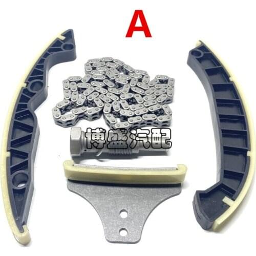 Primary Drive Timing Chain Kit w/ gears Tensioner Pulley for Chinese SAIC MG3 5 ROEWE350 1.5L autocar motor engine part 10025619