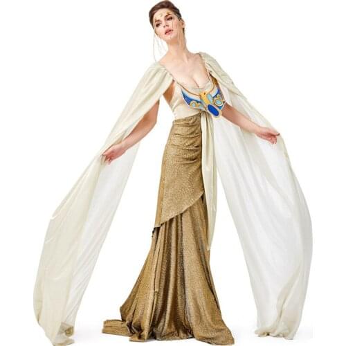 Halloween Adult Ancient Egyptian Parent-child Costume Cleopatra Gorgeous Dress, Drama Costume Cosplay Costumes