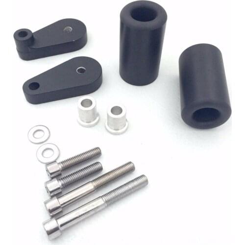 Motorcycle Black Frame Slider Crash Falling Protector For Kawasaki Ninja ZX10R 2004-2005