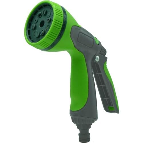 Garden Hose Nozzle Watering Systems Irrigation Equipment Car Washing ABS Aluminum Alloy 10 Modes Sprayer Gardening Hose Nozzle