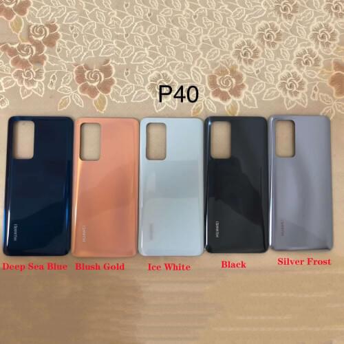 For Huawei P40 P40 Pro Original glass back cover battery cover rear glass cover