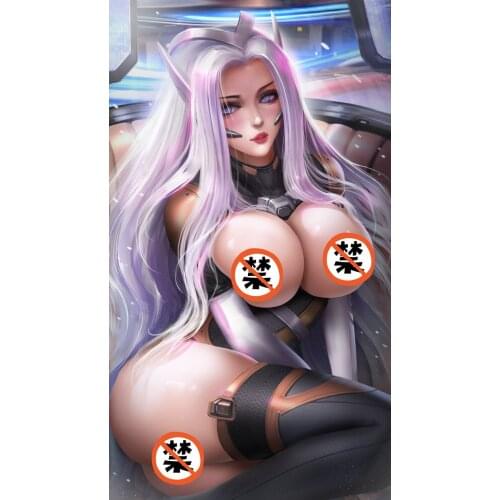 Print silk or canvas LOL KDA Akagi sona sexy lady art poster 16x24 24x36 inch custom living room bedroom decorative painting