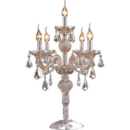 Modern crystal table lamp for living room beside bed luxury crystal table lamp modern american K9 luxury crystal decoration lamp