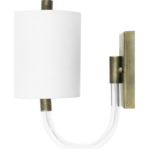 Modern minimalist light luxury new minimalist bedroom aisle personality bedside lamp soft mounted acrylic wall lamp