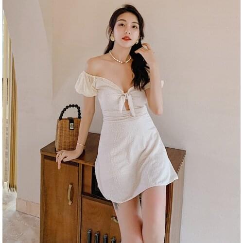 Swimsuit Women One Peice Bikini Korean 1 Piece 2021 Plavky Sexy Female Korea Cover Swimwear Print Polyester Sierra Surfer