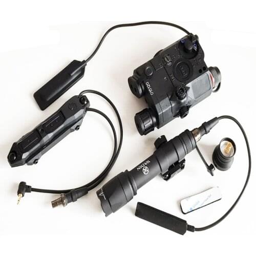 Airsoft PEQ 15 Tactical Flashlight M600 Light PEQ Green Laser IR Light Hunting Lantern Gun Scout Weapons Light PEQ 15