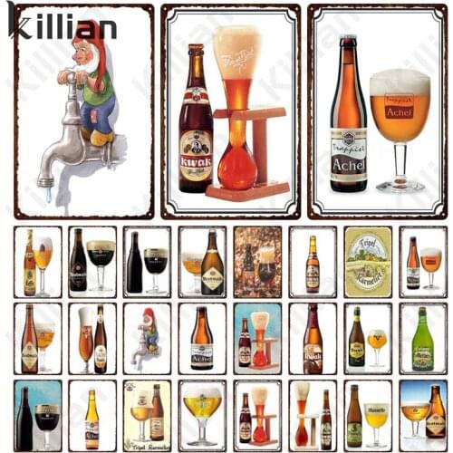 Bar Wall Metal Poster Decoration Cocktail Red Wine Drink Art Metal Plate Metal Plaque Bedroom Decoration Metal Painting