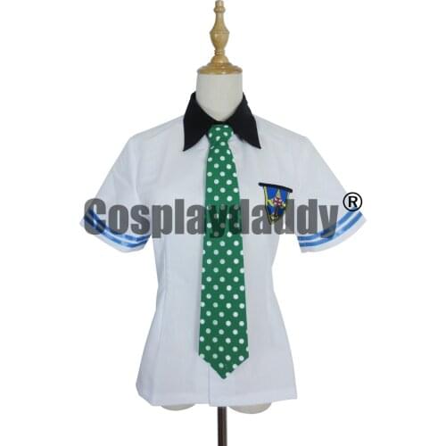 Free! Iwatobi Club Nanase Haruka Tachibana Makoto School Summer Top Shirt Cosplay Costume X006