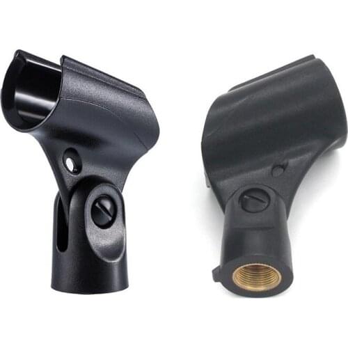 Bolymic 2 PCS vocal Microphone Mic Stand Clip Mic Holder Mount Kit for shure microphones sm48 SM58 SM57 beta58A BEta58 beta87
