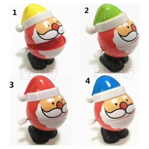 IWish Halloween Wind Up Santa Claus Jump Father Christmas Winding Saint Nicholas Jumping Santas Dwarves Kids Toys Christmas 1PC