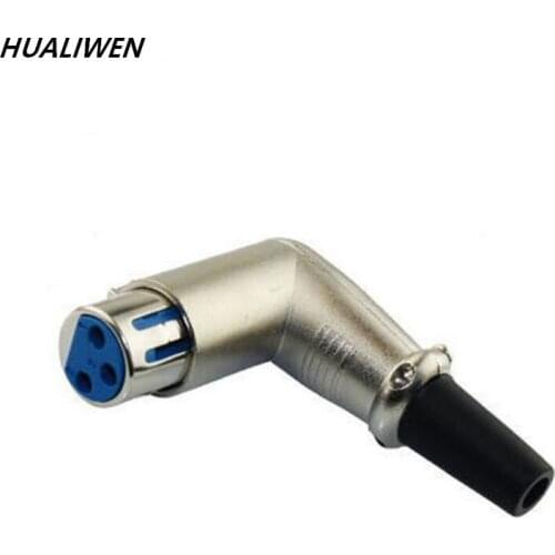 Curved Cannon Head Microphone Plugs Canon Head Three-Core Balance