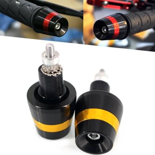 For DUCATI Steetfighter 1198 848 1098 999+749 Hypermotard 821 1100 EVO Diavel XDiavel Motorcycle Handlebar Grips Ends Caps Cover