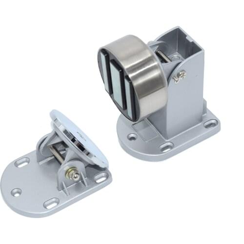 Mini magnetic electromagnetic electric lock 60Kg/100Lbs force for fire door glass door access control Wall floor installation