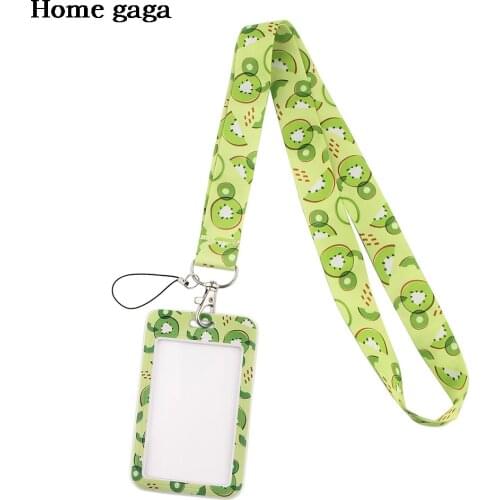 DB474 Cartoon Hanging Rope Cute Fruit Lanyard for Phone Buttons Strap Lanyard with Keychain Whistle Fashion ID Badge Holder