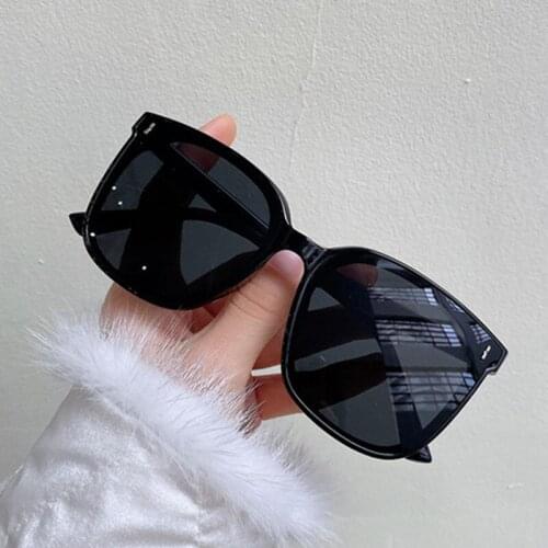 2021 Classic Vintage Square Sunglasses Women Oversized Sunglasses Women Men Retro Black Luxury Sun Glasses Goggle Oculos UV400