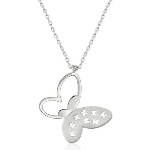 Tevuli 925 Sterling Silver Butterfly Lady Necklace