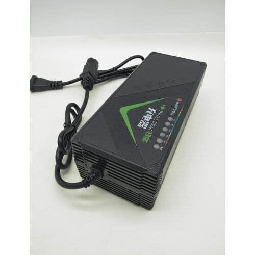 A703 Smart Charger For Electric Bike Scooter 72V 20A 6 LED Display Auto Power-Off US Plug for E Bike Scooter