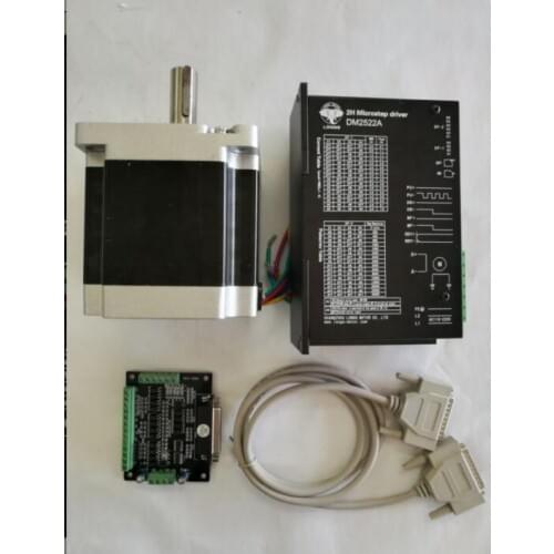 1axis Nema42 42HS9460 1770oz.in 100mm Length 6.0A & Stepper Driver DM2522A CNC Router Mill LONGS MOTOR