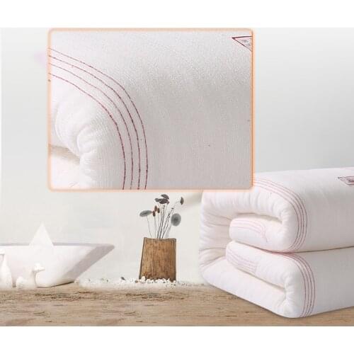 180*220 Thick Comforter Gauze Quilt Core Fresh Long staple Cotton edredon Double edredom futon coton blanket duvet funda nordica