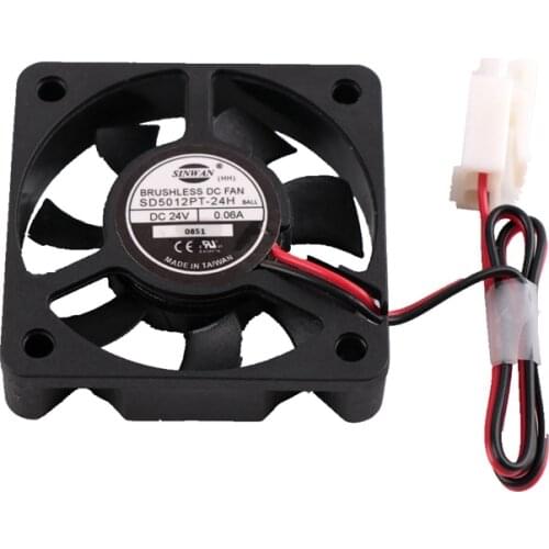 1pce SD5012PT-24H For Schindler 3300 Elevator Inverter Fan 5cm 24V 0.06A Radiator AQ1H1505