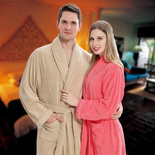 Bath Robe Winter Warm Bathrobes Women Robe Cotton Bath Robe Dressing Long Soft Gown Bridesmaid bathrobe Robes Kimono Female