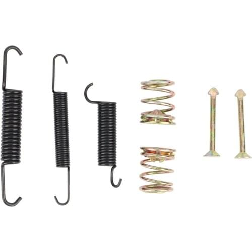 For EZGO Bendix Drum Brake Spring Hardware for EZGO TXT(Not for RXV) Gas/Electric 1991-Up and Yamaha Golf Cart 27944-G01