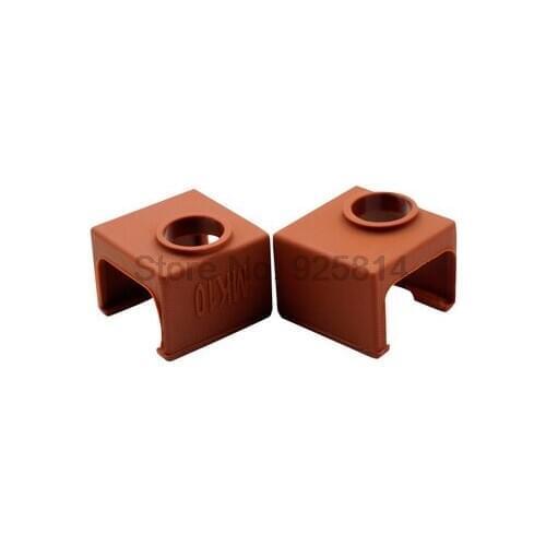 By dhl or ems 200pcs MK10 Silicone Sock brown instead Ceramic Insulation SILICONE HEATER BLOCK COVER