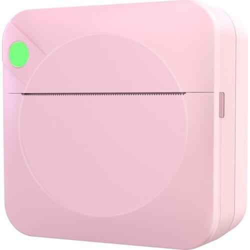 Pocket Thermal Printer Paper Photo 200DPI Wireless Mobile Printing Mini Photo Label Printer Mobile Portable