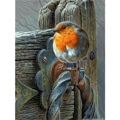 Bird Animal DIY 11CT Embroidery Cross Stitch Kits Needlework Craft Set Printed Canvas Cotton Thread Home Decoration Wholesale