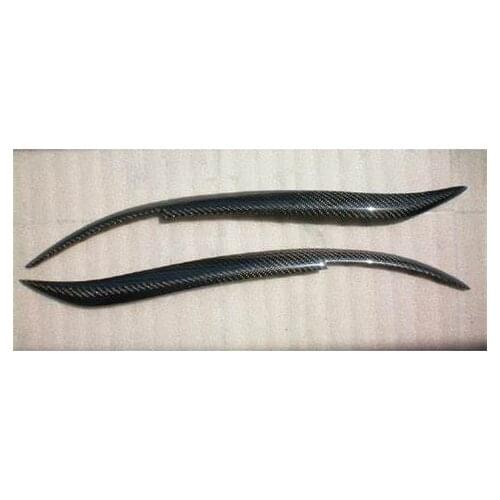 Carbon Fiber Headlight Eyelids Eyebrows for 2004-2012 Mazda 6 Atenza M6