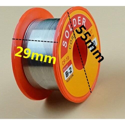 Tin Wire 0.5mm Desoldering 0.5-1mm For Electrical Solderding 50g Home Supplies Braid Mechanic 1 PC Reel Tube Rosin Core Solder