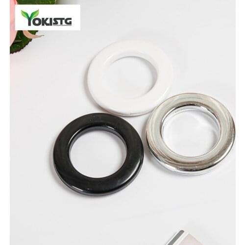 YokiSTG Plastic Rings Eyelets High Quality Curtain Accessories For Curtains Decoration For Rings Top Grommet Small Diameter