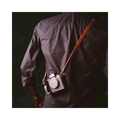 Hand-woven cowhide Camera Shoulder Neck Strap Belt for Mirrorless Digital Camera Leica Canon Fuji Nikon Olympus Pentax Sony