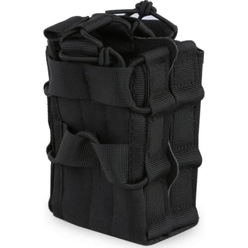 Survival Gear Tactical Molle Magazine Pouch High Speed Gear Pistol MOLLE Double Mag Pouch Hunting Vest Accessory