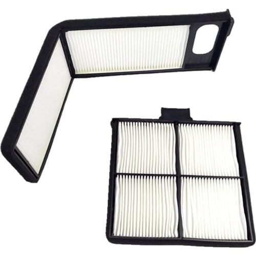 Excavator parts for Kobelco SK75/210/200/250/260/350-8 Super 8 air conditioner filter internal and external dust filter filter