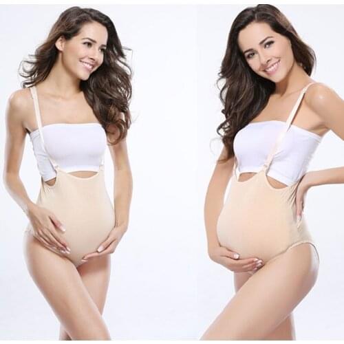 Belly Beer Belly 3-4months Fake Maternity Silicone Baby Bump for False Pregnancy Wholesale Drop Shipping Ladies Chaper