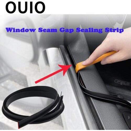 1M Car Window Gap Soundproof Seal Strip Interior Sticker For Renault Megane 2 3 Clio 4 Duster Sport Trafic Mini Cooper r56 r50