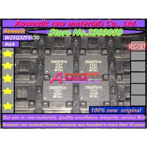 100% New original W25Q32FVCIG BGA 25Q32FVCIG