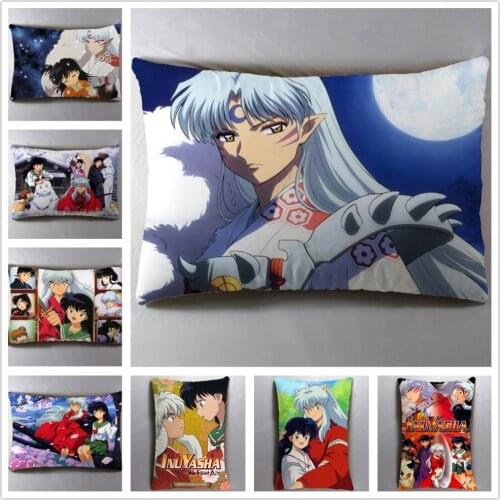 Anime Manga Inuyasha 40*60cm Pillow Case Cover Seat Bedding Cushion