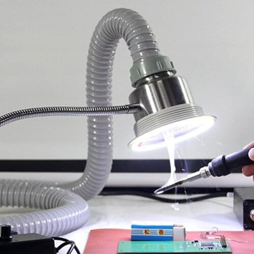 Anti-static Sucking Smoke Instrument Repair Smoking Lighting Dual Purpose Soldering Iron Welding Smoke Evacuator TBK-1