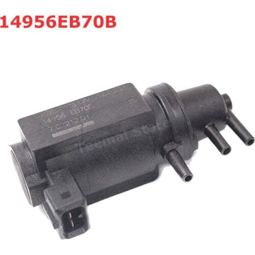 Car Turbo Pressure Solenoid Valve 14956EB70B For Nissan Pathfinder R51 Navara D40 Cabstar 2.5dCi Parts