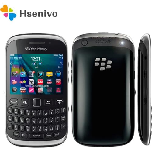 Original Unlocked Blackberry Curve 9320 WCDMA 3MP 512MB ROM 1150mAh GPS WIFI Refurbished Cell Phone Free Shipping