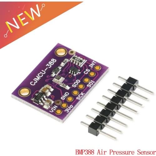 BMP388 Air Pressure Sensor Digital Temperature Atmospheric Pressure Sensor BMP388 Module 24-bit Low Noise