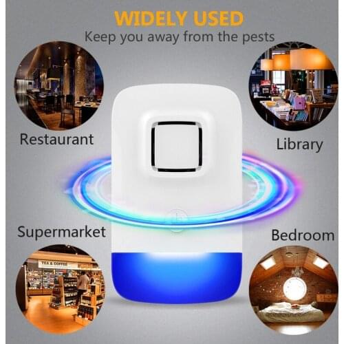 Household electric ultrasonic mosquito repellent non-toxic mute insect mosquito bat cockroach fly trap bat mosquito repellent