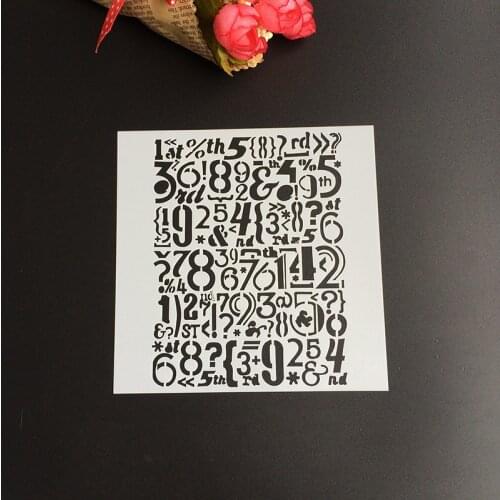 Gifft digital Stencils Birthday DecoratingTools DIY scrapbooking DIY Decorating Stencil