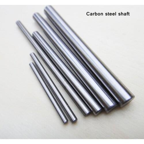 Carbon Steel Long Shaft Transmission Model DIY Drive Accessories Gear Shaft