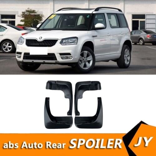For Skoda Yeti 2014-2019 Mudflaps Splash Guards Front With the color and rear Mud Flap Mudguards Fender Modified special