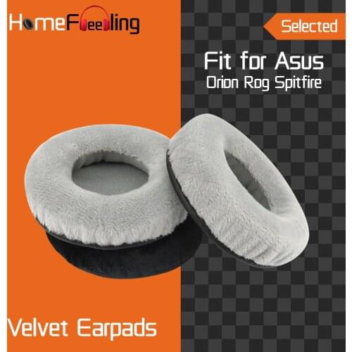 Homefeeling Earpads for Asus Orion Rog Spitfire Headphones Earpad Cushions Covers Velvet Ear Pad Replacement