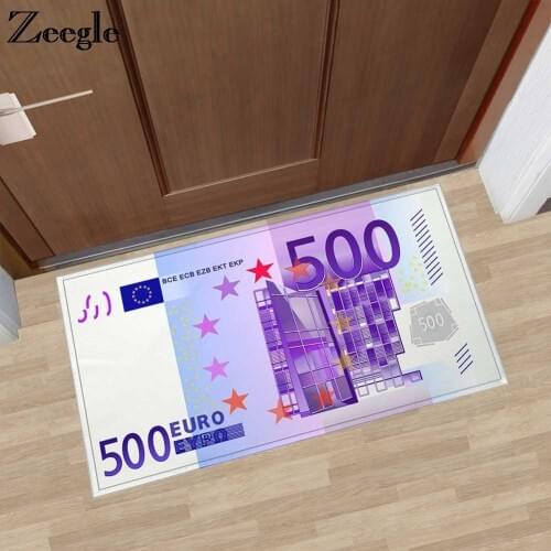 Zeegle Home Entrance Mats Baby Velvet Doormats Outdoor Non-slip Carpets For Living Room Bathroom Mats Absorbent Kitchen Area Rug