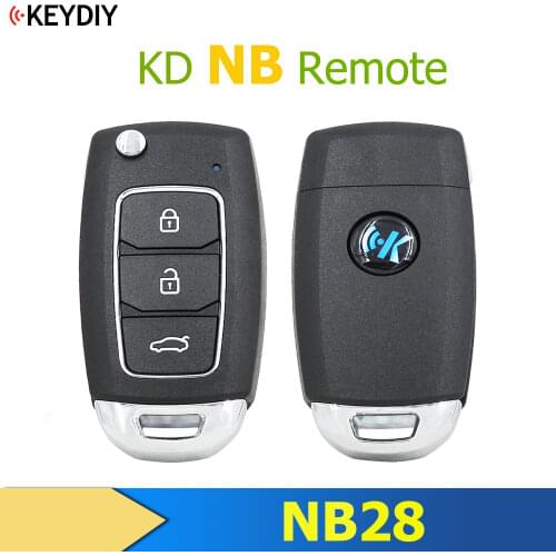 Multi-functional Universial Remote Key for KD900 KD900+ URG200 KD-X2 NB-Series ,KEYDIY NB28 (all functions Chips in one key)
